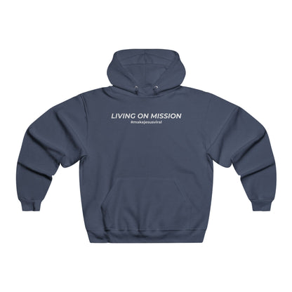HDUB Cross Living on Mission John 3:16 Hooded Sweatshirt
