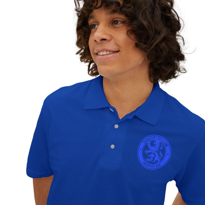 Fight Club Men's Cotton Polo - Front Logo