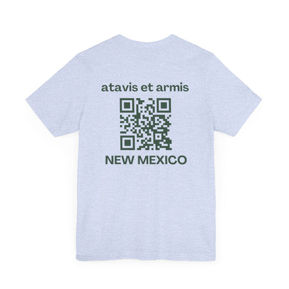 MHOSLJ New Mexico T-Shirt - Large Cross Front and QR Back