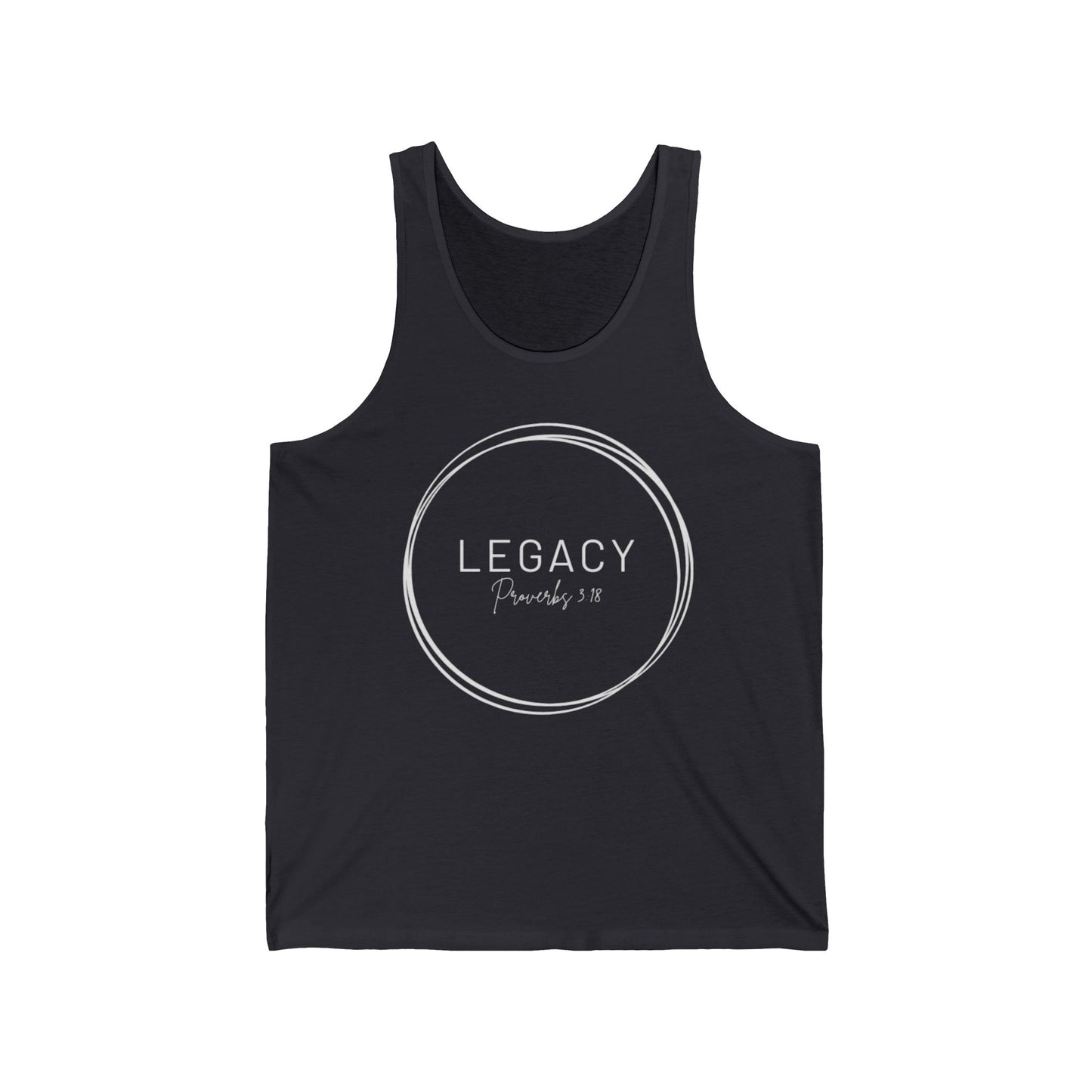 Legacy Circle Flowy Racerback Unisex Tank