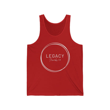 Legacy Circle Flowy Racerback Unisex Tank