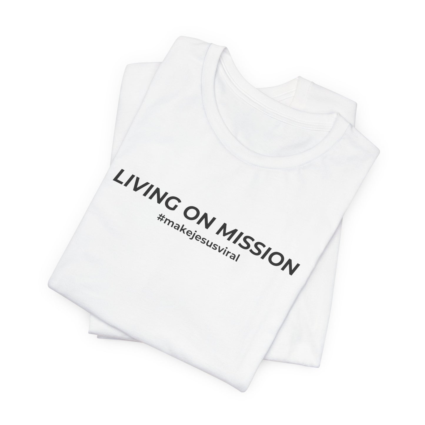 HDUB Cross Living on Mission Philippians 4:13 T-Shirt