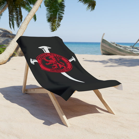 Fight Club Beach and Pool Towel - Logo Cross