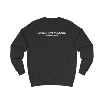 HDUB Cross Living on Mission John 3:16 Sweatshirt