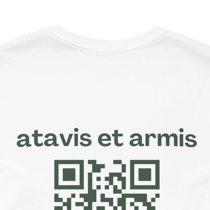 MHOSLJ Rhode Island T-Shirt - Large Cross Front and QR Back