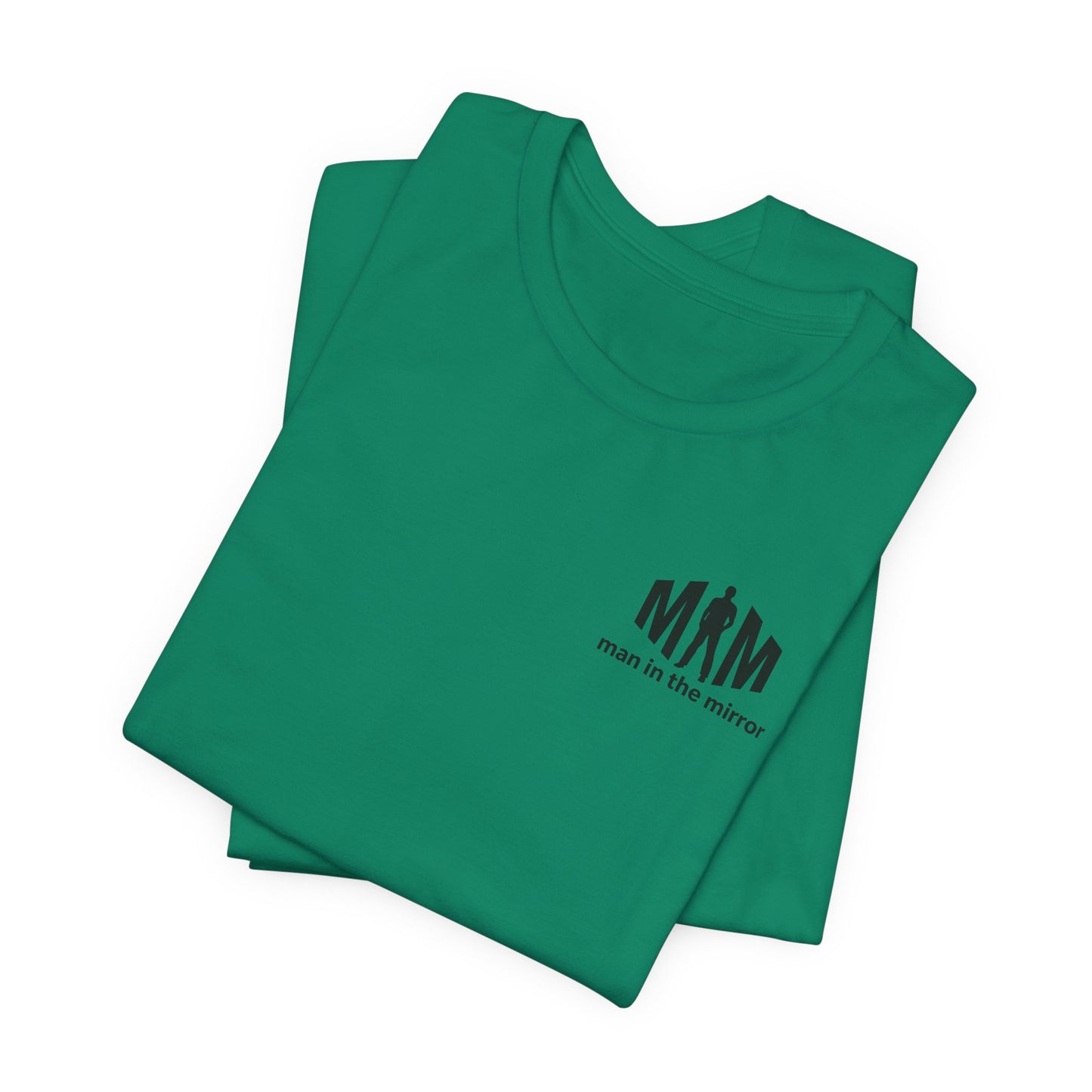 Man in the Mirror - Front MIM Logo with QR on Sleeve and How Can I Pray For You on back