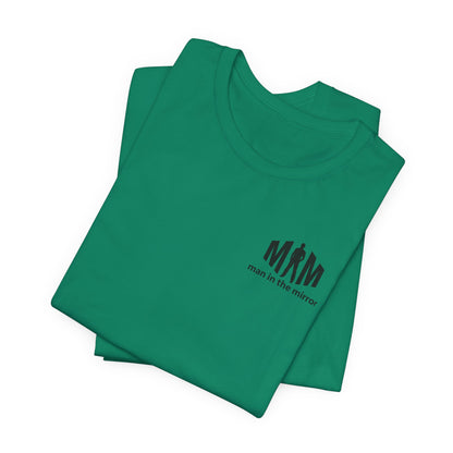 Man in the Mirror - Front MIM Logo with QR on Sleeve and How Can I Pray For You on back