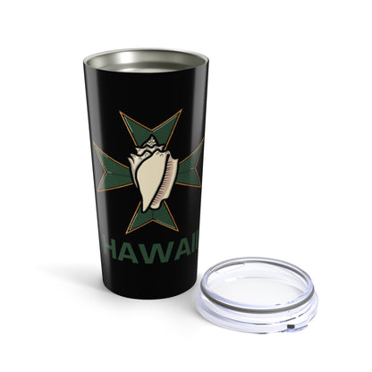 MHOSLJ Hawaii Badge Stainless Steel Tumbler 20oz