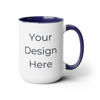 Two-Tone Coffee Mug 15oz