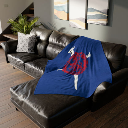 Fight Club Throw Blanket - Logo Cross