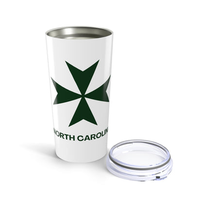 MHOSLJ North Carolina Stainless Steel Tumbler 20oz