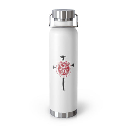 Fight Club Copper Vacuum Insulated Bottle, 22oz - Logo Cross