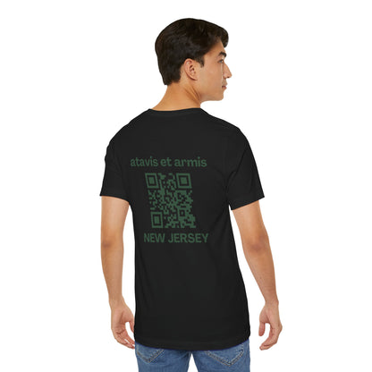 MHOSLJ New Jersey T-Shirt - Large Cross Front and QR Back