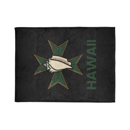 MHOSLJ Hawaii Throw Blanket - Black