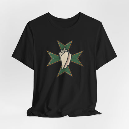 MHOSLJ Hawaii T-Shirt - Large Badge Front and QR Back