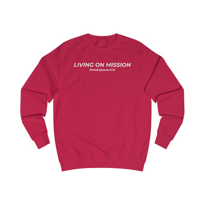 HDUB Cross Living on Mission Philippians 4:13 Sweatshirt