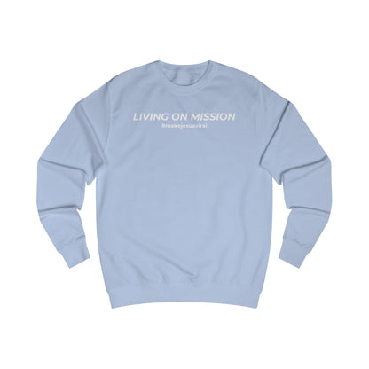 HDUB Cross Living on Mission Philippians 4:13 Sweatshirt