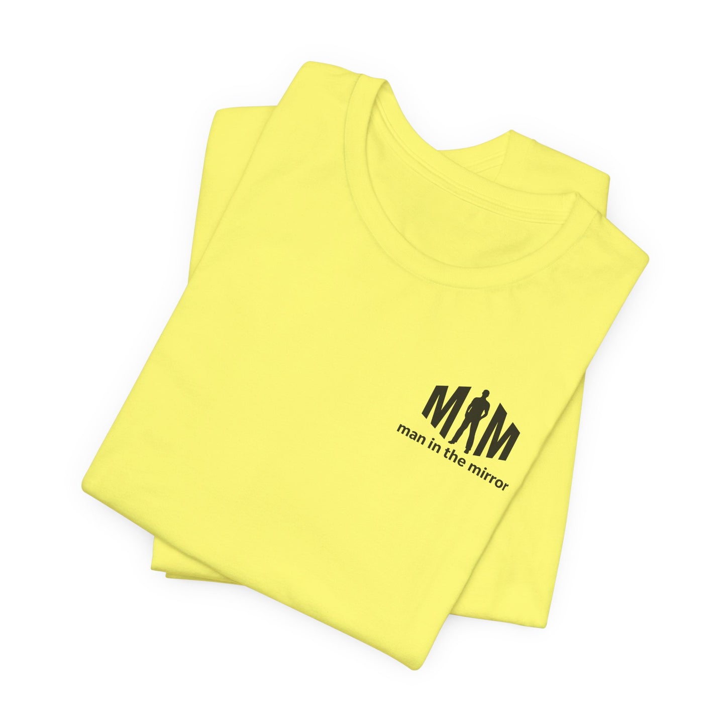 Man in the Mirror - Front MIM Logo with QR on Sleeve and How Can I Pray For You on back