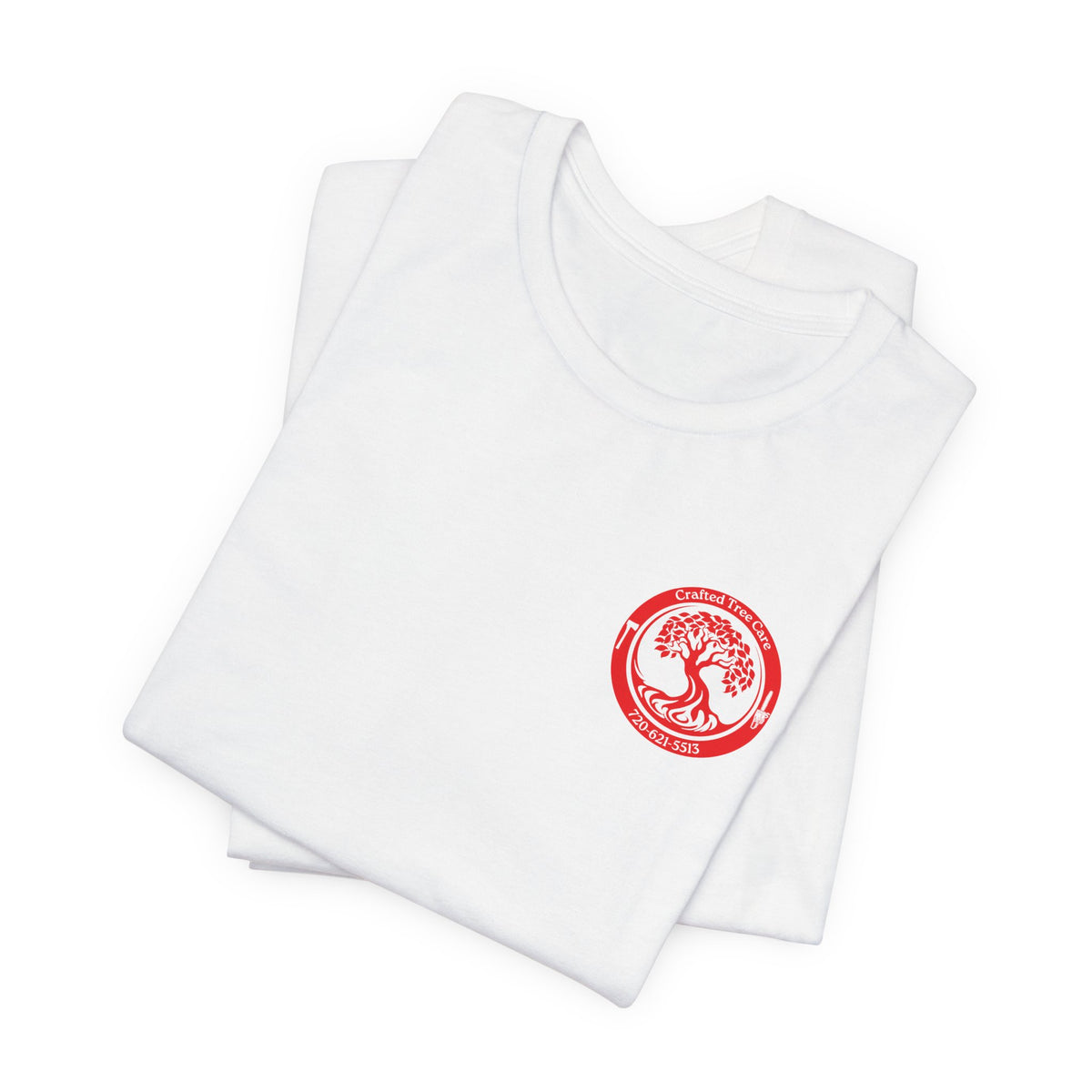 CTC Logo T-Shirt - White and Red