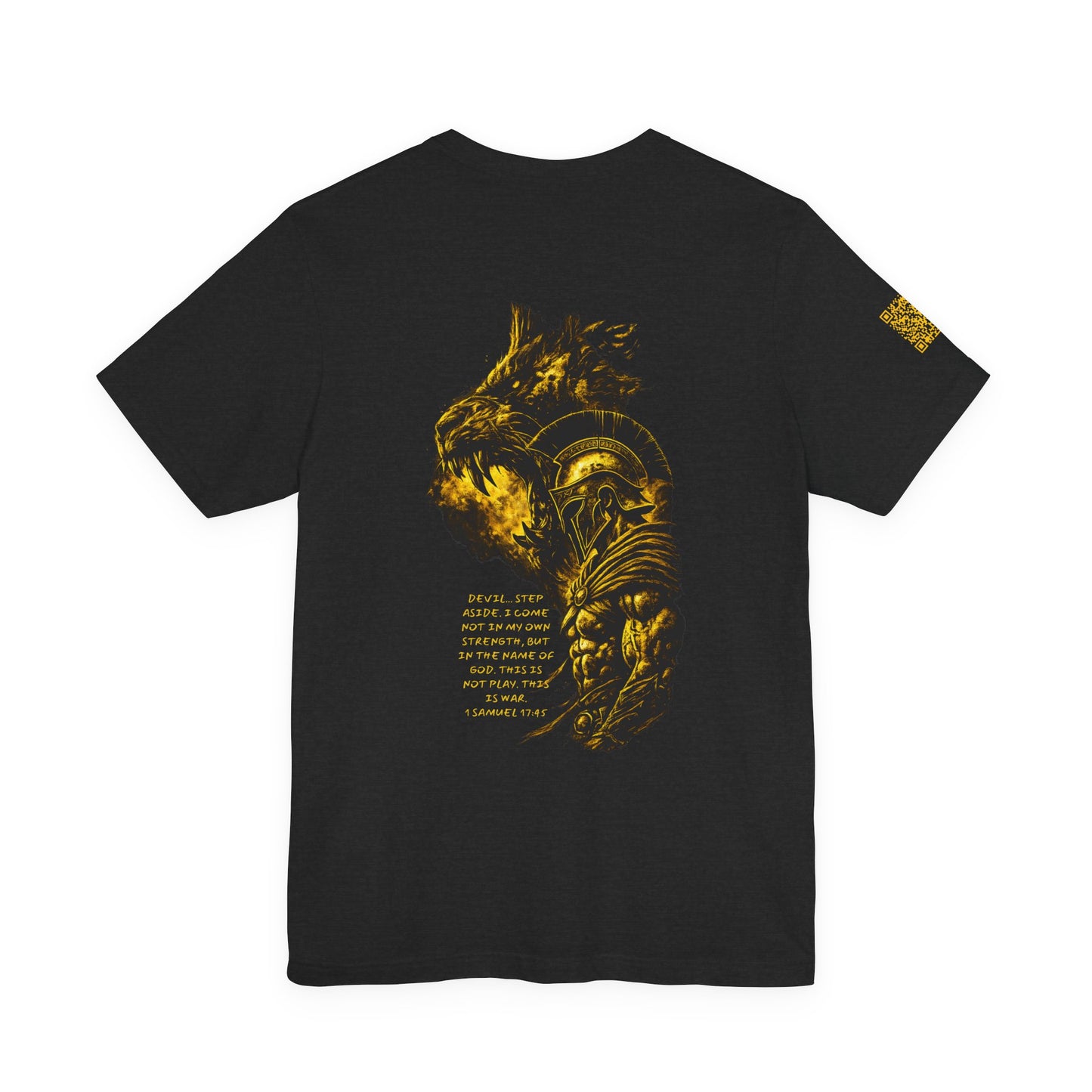 FC Leader T-Shirt - Front Cross, Warrier Back and QR Sleeve