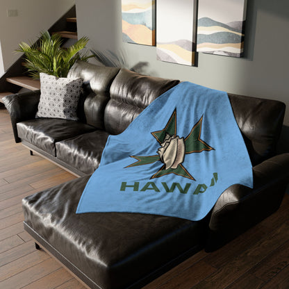 MHOSLJ Hawaii Throw Blanket - Blue