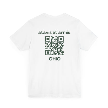 MHOSLJ Ohio T-Shirt - Large Cross Front and QR Back