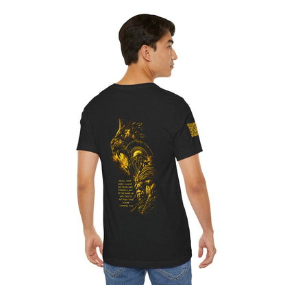 FC Leader T-Shirt - Front Cross, Warrier Back and QR Sleeve