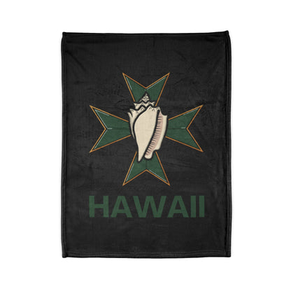 MHOSLJ Hawaii Throw Blanket - Black