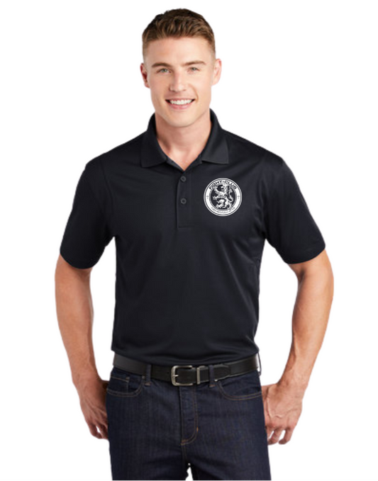 Fight Club Men's Sport Polo Shirt - Front Logo