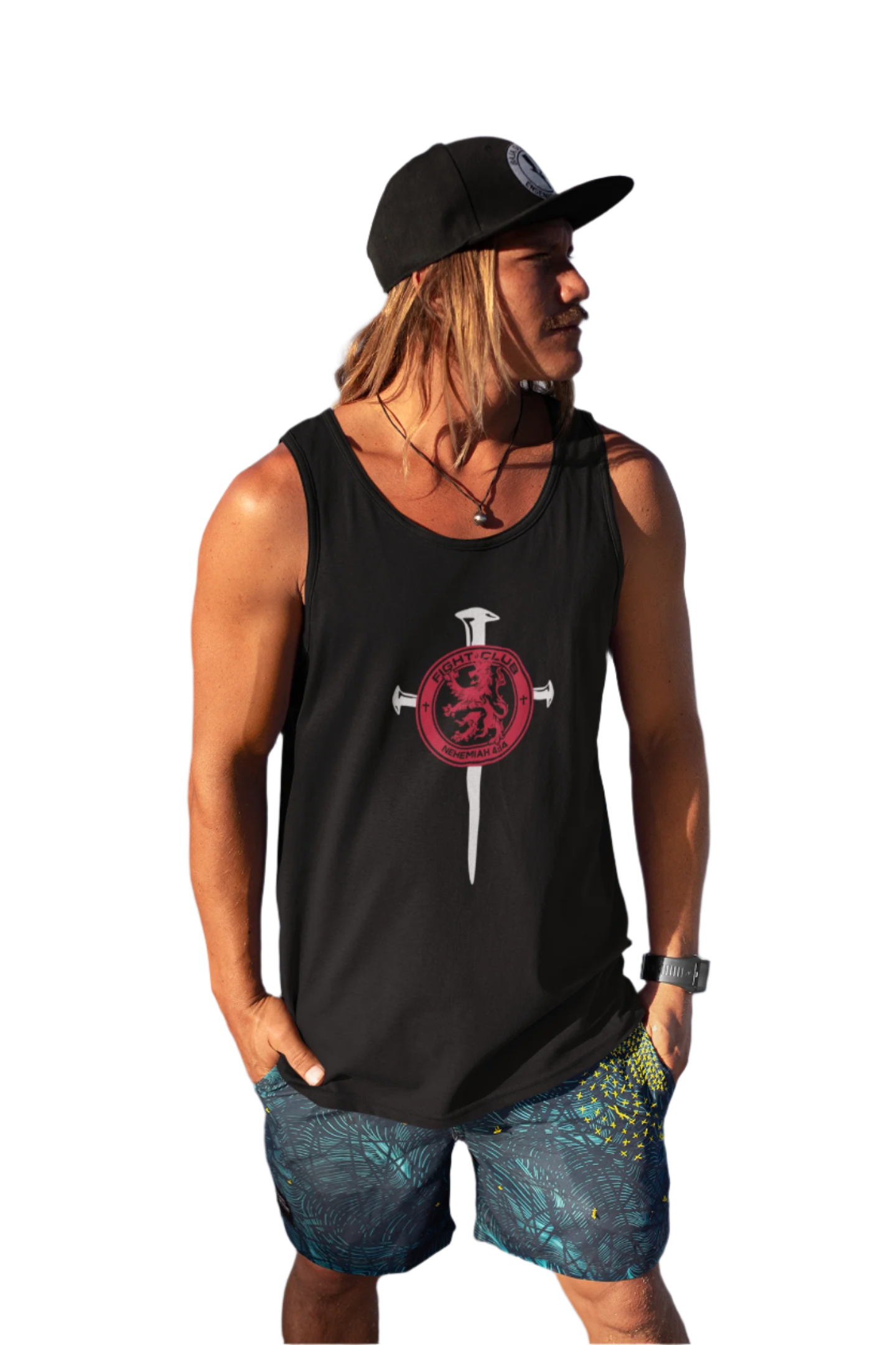 Fight Club Tank Top - Logo Cross