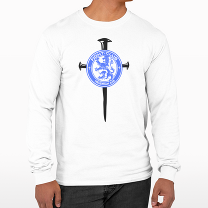 Fight Club Long Sleeve T-Shirt - Logo Cross Front